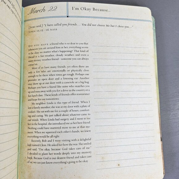 Glimpses Of Gods Grace: A 365-Day Devotional Journal By Anita Corrine Donihue - Picture 4 of 4